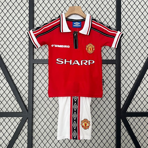 Camiseta Manchester United Primera Retro Niño 1998 1999